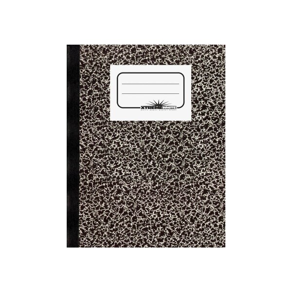 Lab Composition Notebook Black and White